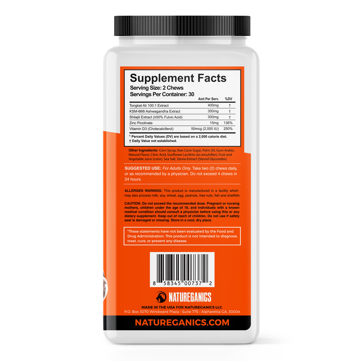 Testo Drive™ Chews - Advanced Testosterone Support